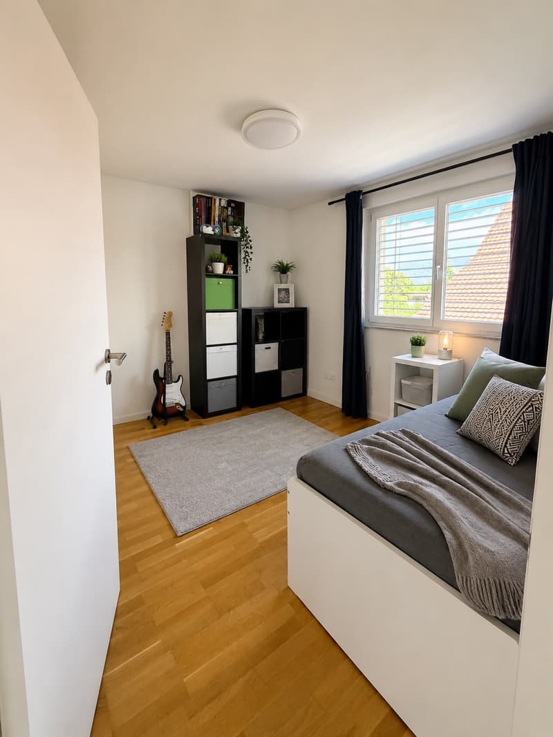 Bright 4.5-room apartment with balcony and beautiful view in Kestenholz (7)