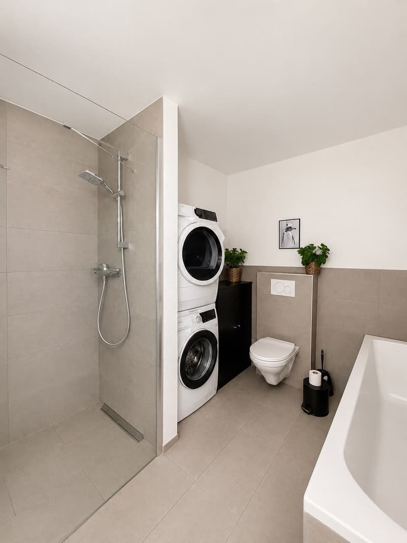 Bright 4.5-room apartment with balcony and beautiful view in Kestenholz (10)