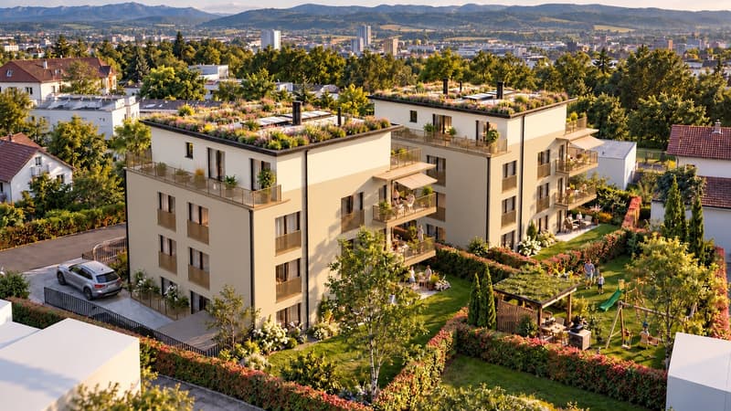 3.5 Zimmer-Wohnung im Attikageschoss (2)