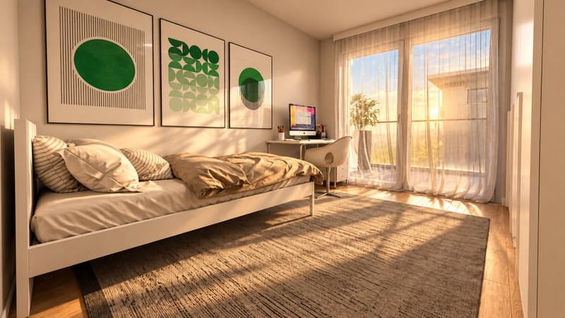 3.5 Zimmer-Wohnung im Attikageschoss (9)