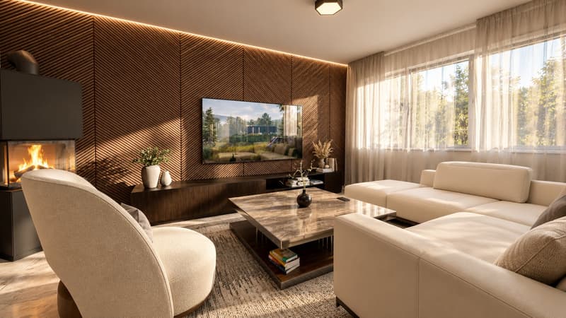 Moderne 3.5-Zimmer-Neubauwohnung mit Balkon und Kamin in Grenchen (3)