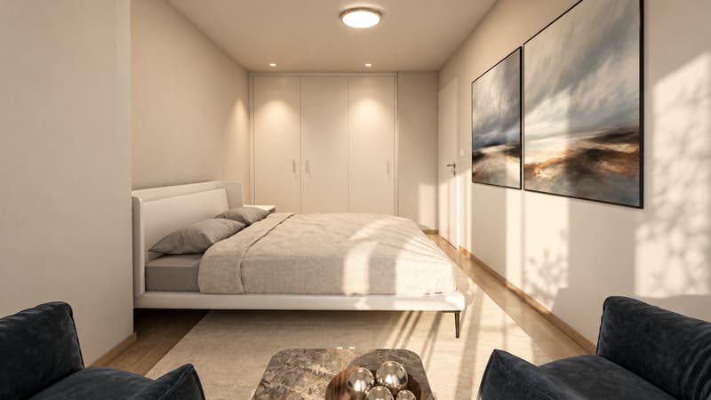 Moderne 3.5-Zimmer-Neubauwohnung mit Balkon und Kamin in Grenchen (14)