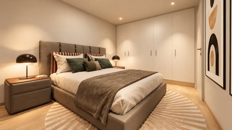Moderne 2.5-Zimmer-Neubauwohnung mit Kamin und Balkon in Grenchen (8)