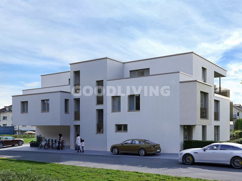 Groundbreaking ceremony took place - New 3.5-room garden apartment in the new construction project in Altstätten (10)