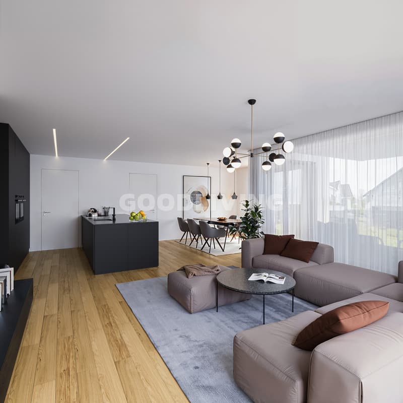 Groundbreaking ceremony took place - New 3.5-room garden apartment in the new construction project in Altstätten (3)