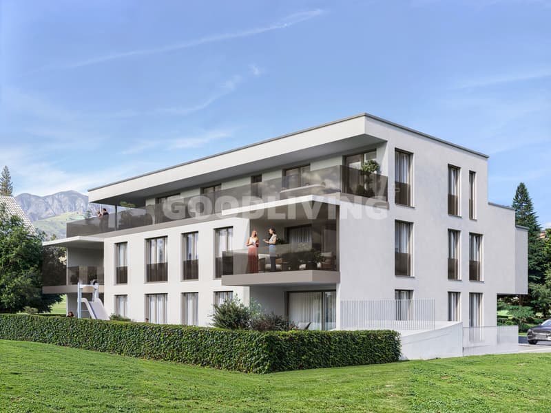 Si è svolta la cerimonia di posa della prima pietra - Nuovo appartamento di giardino 4.5 locali nel progetto di costruzione nuova ad Altstätten (2)