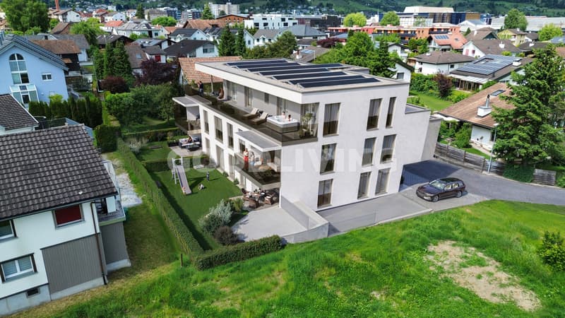 Si è svolta la cerimonia di posa della prima pietra - Nuovo appartamento di giardino 4.5 locali nel progetto di costruzione nuova ad Altstätten (1)