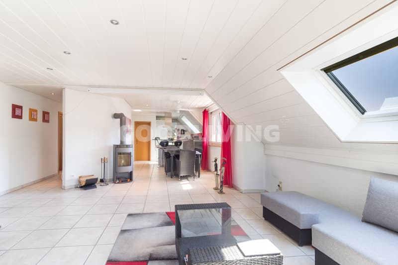 Maisonette im Grünen mit Galerie / Duplex avec galerie en environnement verdoyant (5)