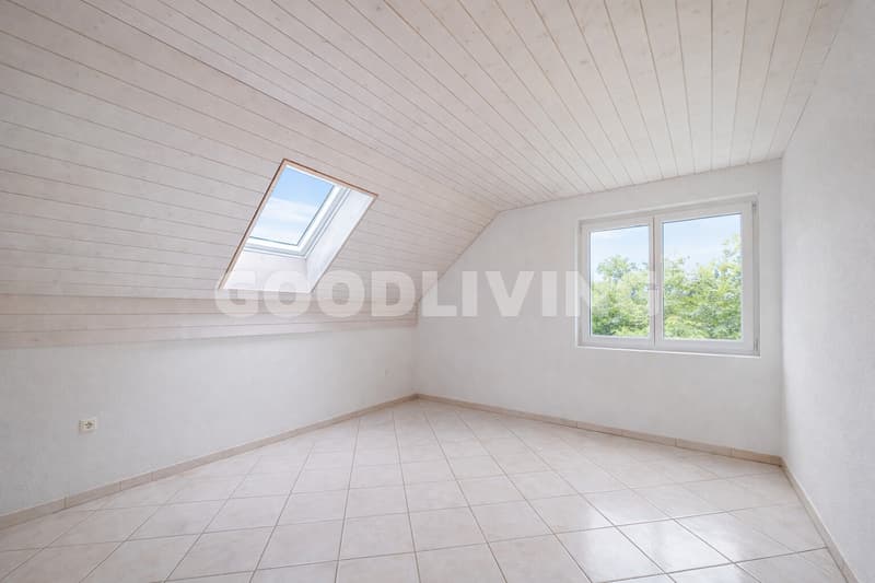 Hier kommt das erste Zimmer