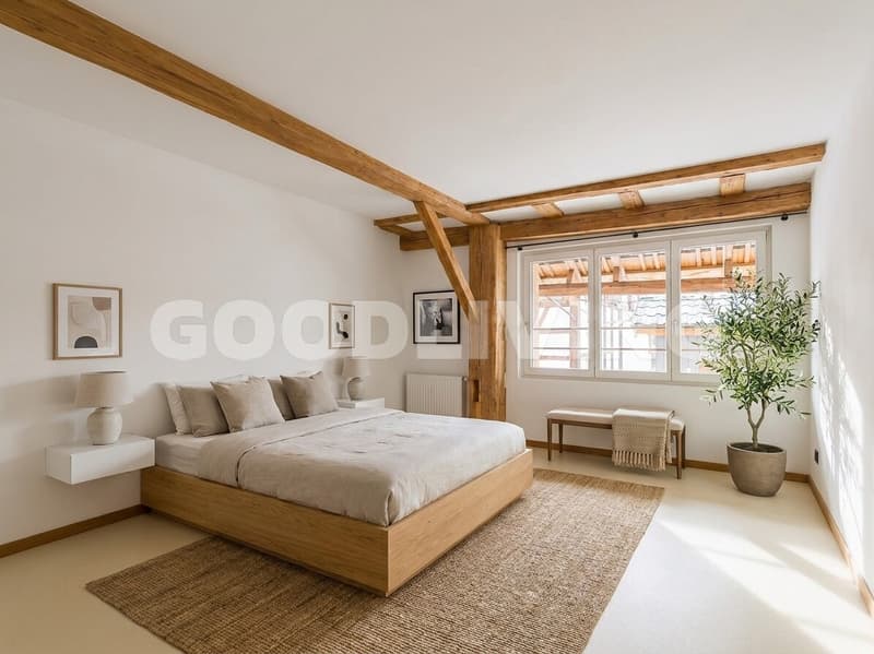 Charmant appartement duplex rénové au cœur d'Oetwil an der Limmat (4)