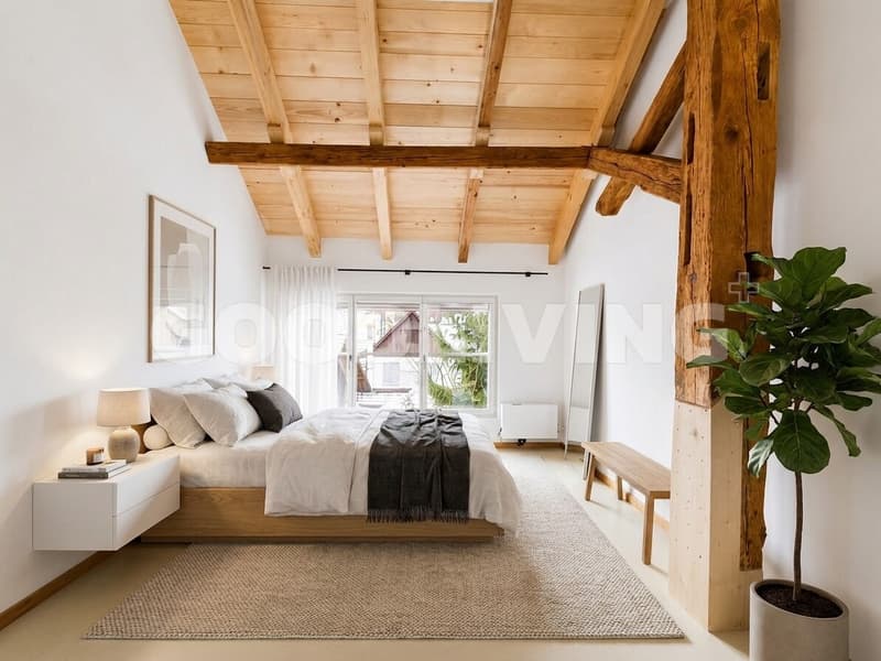 Charming renovated duplex apartment in the heart of Oetwil an der Limmat (1)