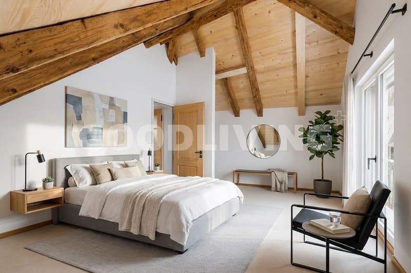 Flair de penthouse entre la nature et la vie de village (1)