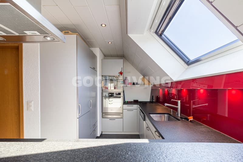 Maisonette im Grünen mit Galerie / Duplex avec galerie en environnement verdoyant (6)