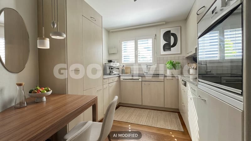 Spacious maisonette attic apartment with balcony and panoramic view (6)