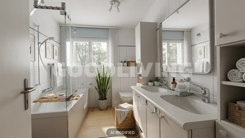 Spacious maisonette attic apartment with balcony and panoramic view (5)