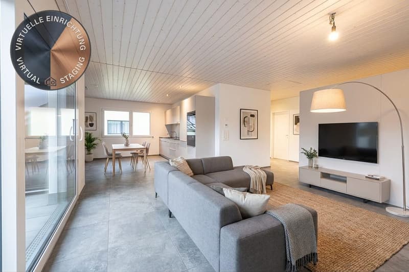 Appartamento in attico 4.5 locali con ampio balcone, Niederwil (4)