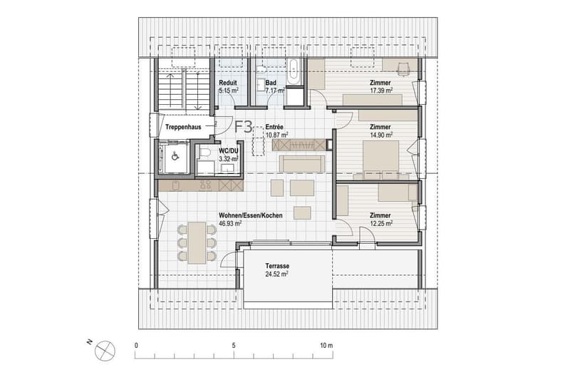 Helle 4.5-Zimmer-Dachwohnung mit Balkon in Nesselnbach (13)