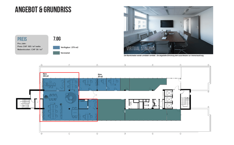 Panoramic office on the top floor with shared use of the terrace (17)