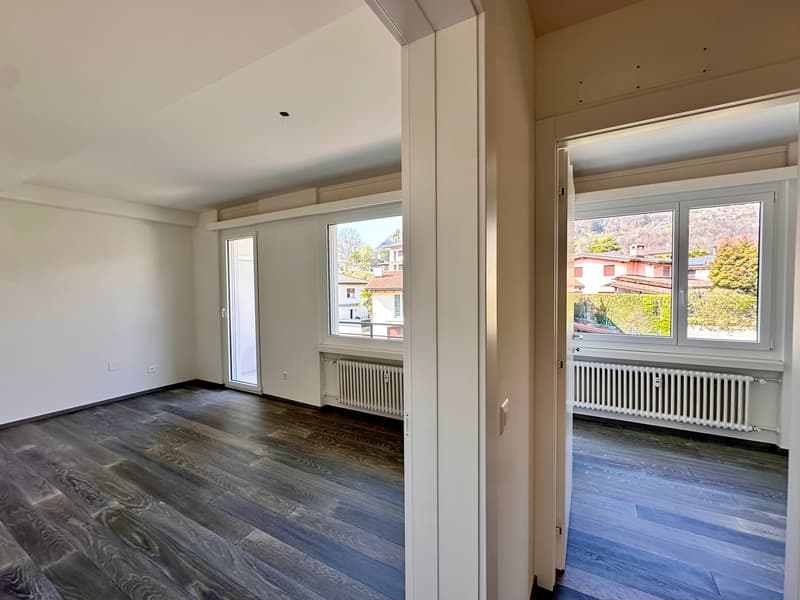 APPARTAMENTO 4.5 LOCALI RISTRUTTURATO - IN PALAZZINA CON PISCINA CONDOMINIALE (8)