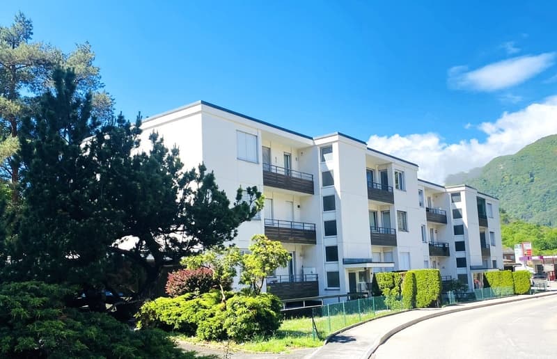 APPARTAMENTO 4.5 LOCALI RISTRUTTURATO - IN PALAZZINA CON PISCINA CONDOMINIALE (1)