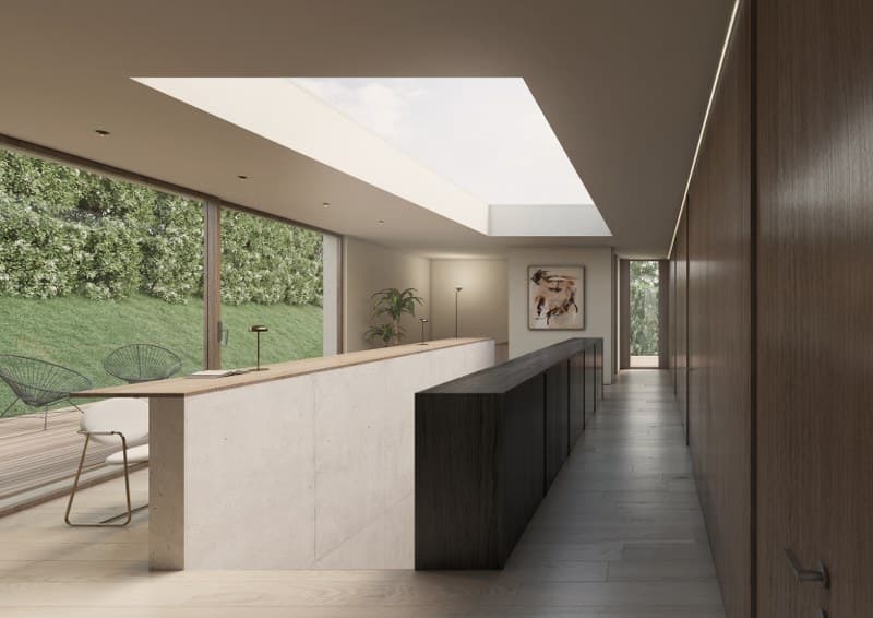 Occasione unica nella Collina dOro  Terreno di 790 mq con progetto approvato e vista lago (8)