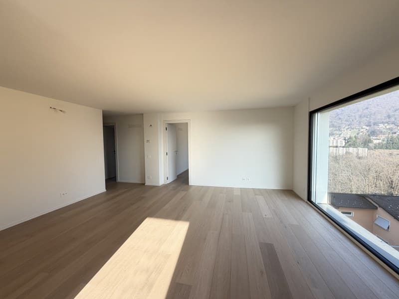 APPARTAMENTO ATTICO 4.5 LOCALI CON VISTA LAGO IN ELEGANTE PALAZZINA (7)