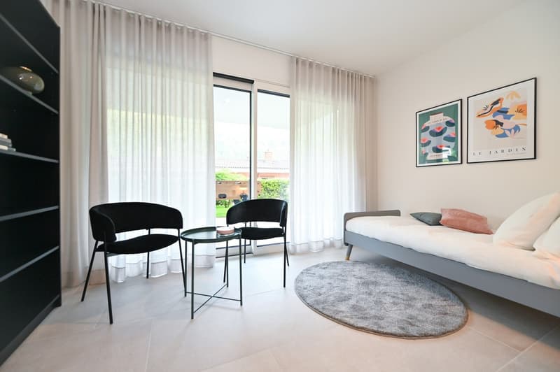 NOUVEL APPARTEMENT 3.5 PIÈCES AVEC TERRASSE ET JARDIN (13)
