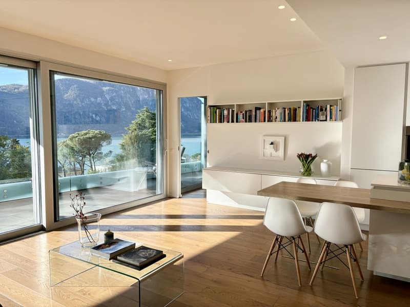STUNNING 3.5 ROOMS FURNISHED APARTMENT WITH LAKE VIEW - RESERVED (5)