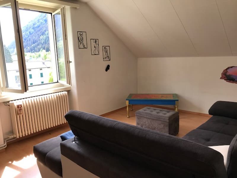 2.5 room apartment furnished - ideal for singles or couples (4)