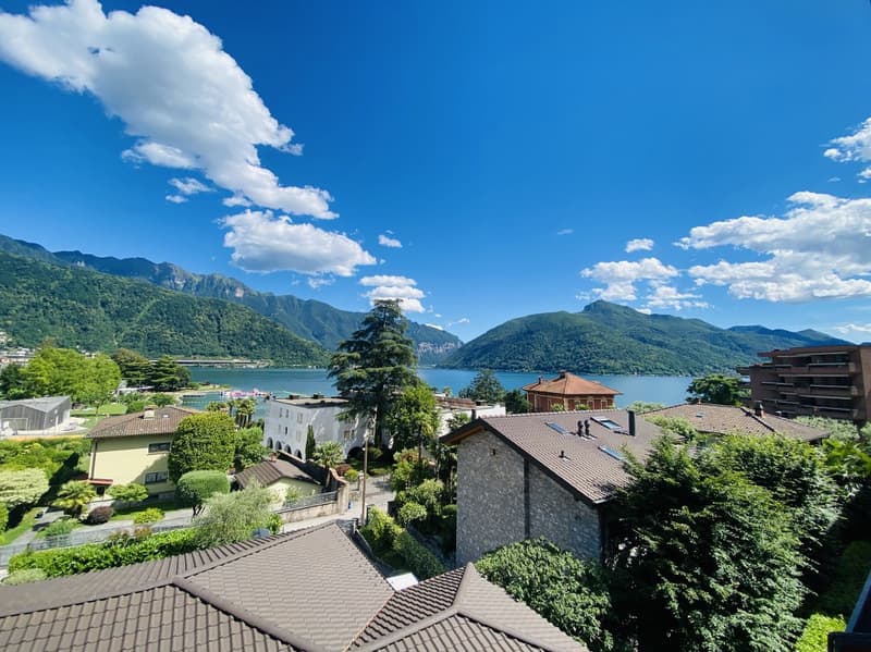SPLENDIDO ATTICO - 5 LOCALI CON TERRAZZA PANORAMICA SUL LAGO (8)
