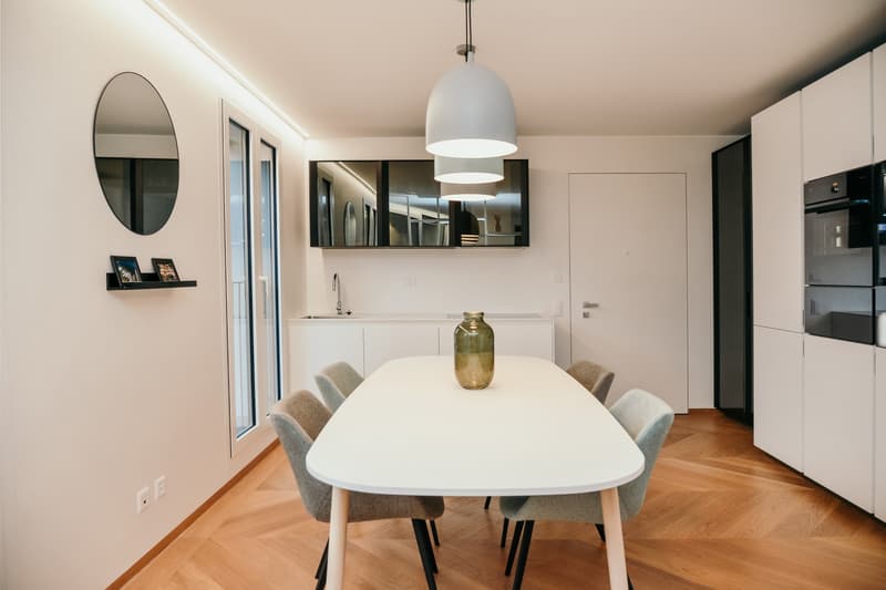 FANTASTICO APPARTAMENTO 3.5 LOCALI ARREDATO - CON SPLENDIDA VISTA SUL LAGO DI LUGANO (4)