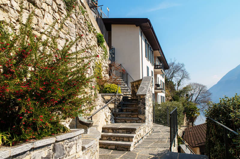 FANTASTICO APPARTAMENTO 3.5 LOCALI ARREDATO - CON SPLENDIDA VISTA SUL LAGO DI LUGANO (11)