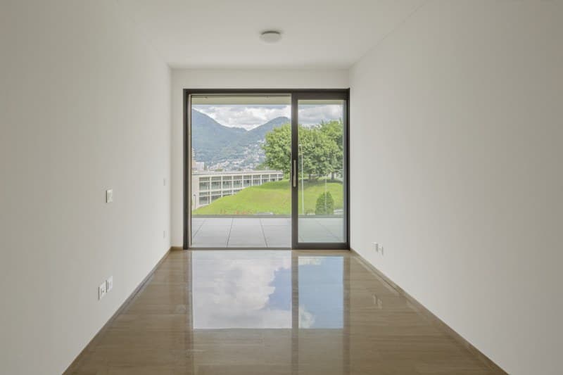 APPARTAMENTO 3.5 LOCALI CON GRANDE TERRAZZA E VISTA APERTA SULLE MONTAGNE (8)