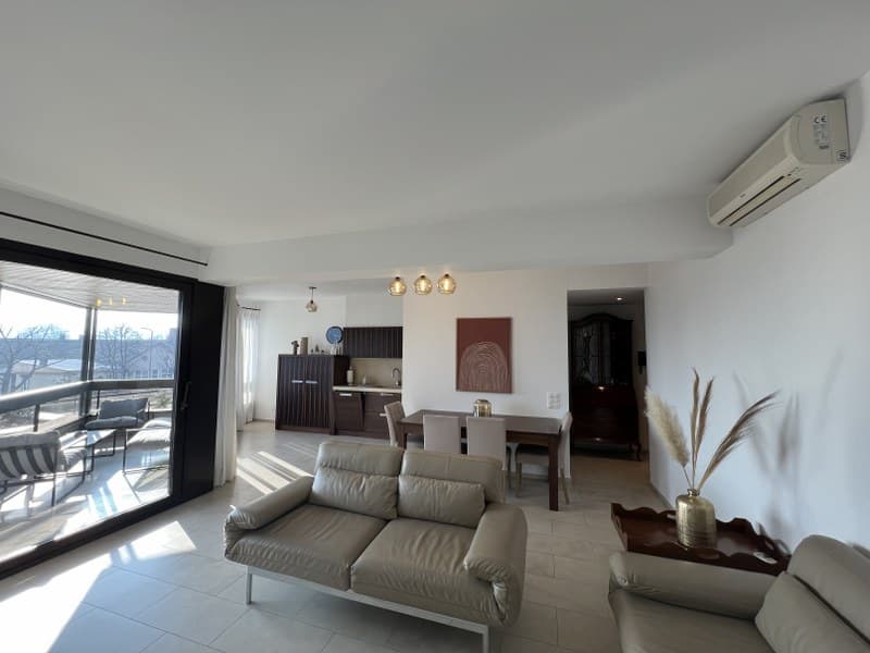 ELEGANTE APPARTAMENTO AMMOBILIATO DI 4.5 LOCALI CON TERRAZZE E VISTA LAGO CASSARATE (3)