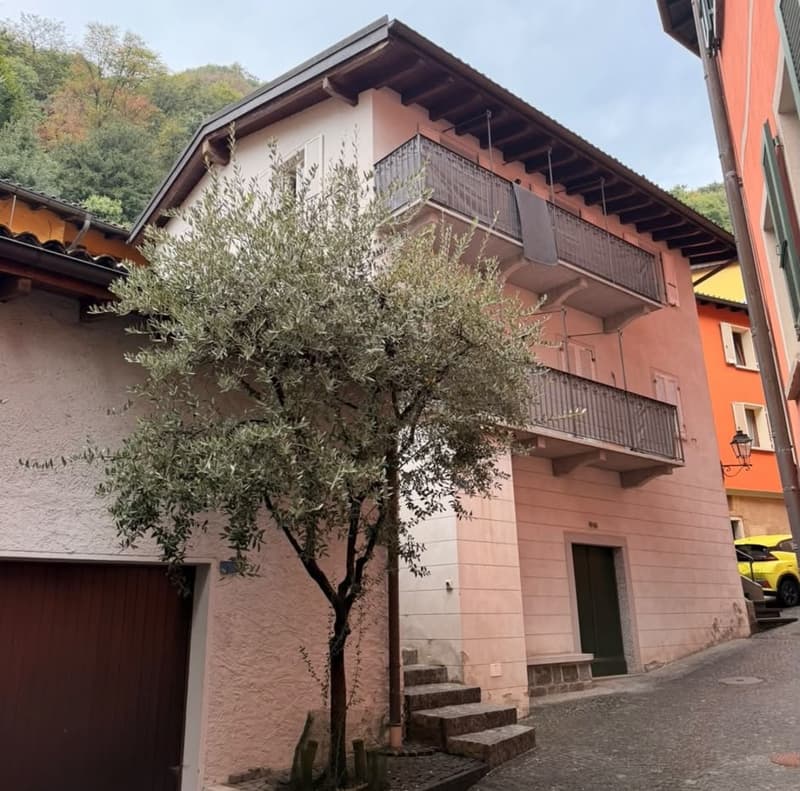 Casa monofamiliare di 3.5 locali nel nucleo di Melide (1)