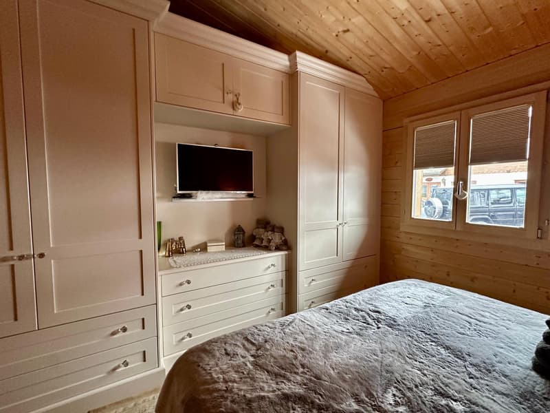 Cute 2 BR second residency luxury Chalet in Gsteig (8)