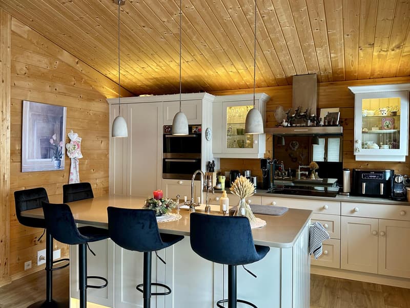 Cute 2 BR second residency luxury Chalet in Gsteig (3)