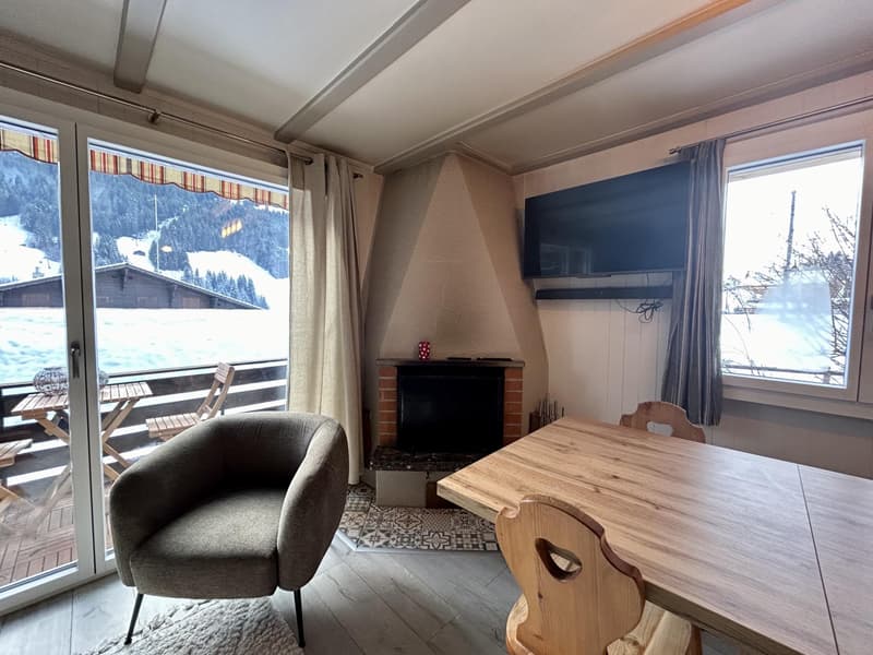 Chalet indépendant de vacances dans le village de Rougemont (6)