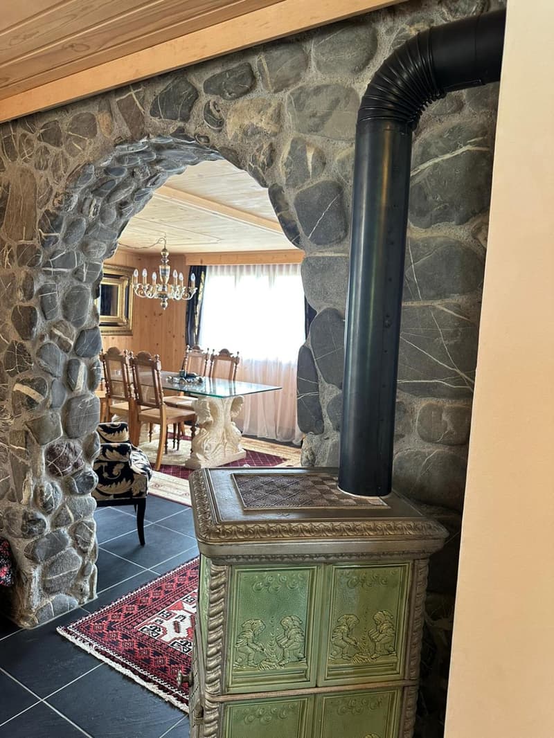 Chalet alpin charmant avec jardin et unité séparée (7)