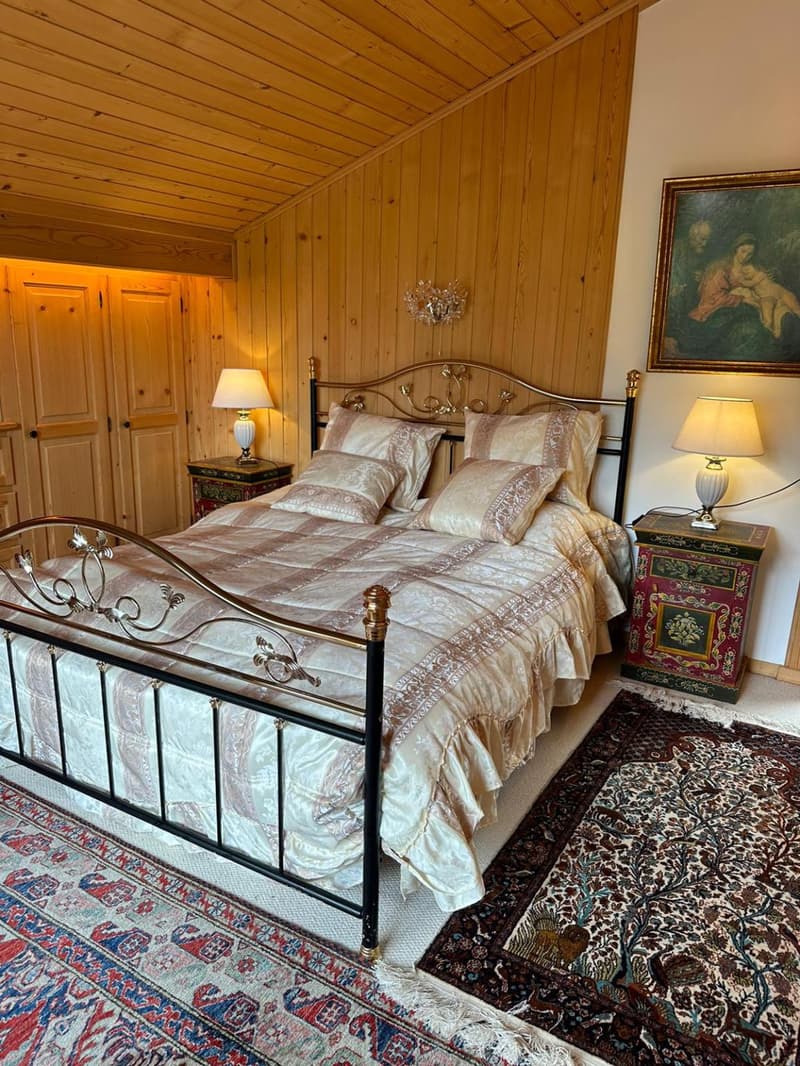 Chalet alpin charmant avec jardin et unité séparée (13)