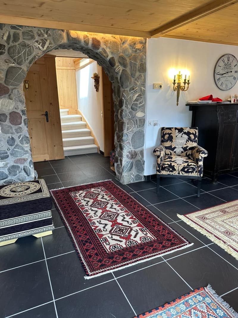 Chalet alpin charmant avec jardin et unité séparée (6)