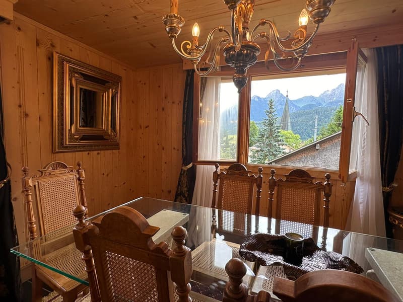 Chalet alpin charmant avec jardin et unité séparée (4)