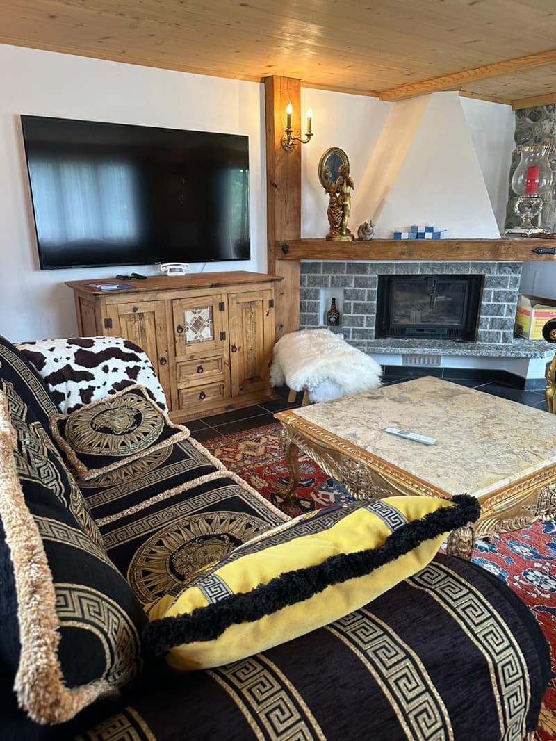 Chalet alpin charmant avec jardin et unité séparée (9)