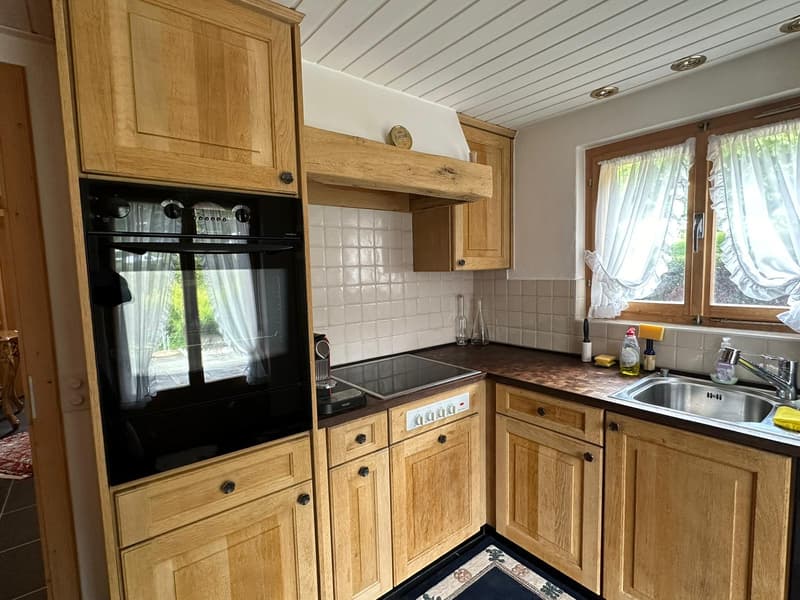 Chalet alpin charmant avec jardin et unité séparée (10)
