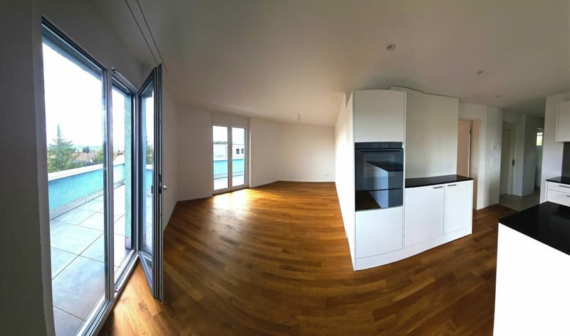 PICCOLO. RAFFINATO. ALPI SULLA PORTA. - APPARTAMENTO IN MANSARDA CON TERRAZZA PANORAMICA MOZZAFIATO (5)