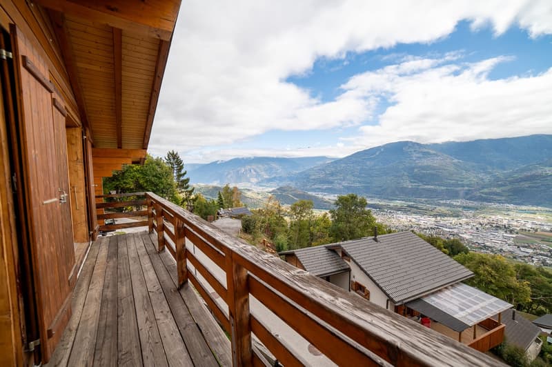 Chalet de 3,5 pièces à Aven, entre bisse et plaine du Rhône– résidence secondaire possible (11)
