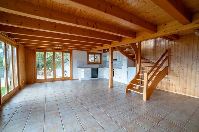 Chalet de 3,5 pièces à Aven, entre bisse et plaine du Rhône– résidence secondaire possible (3)