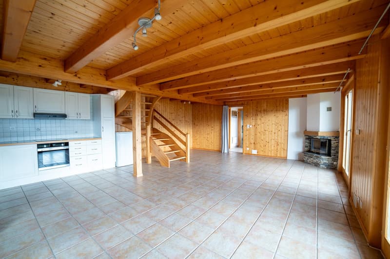 Chalet de 3,5 pièces à Aven, entre bisse et plaine du Rhône– résidence secondaire possible (4)