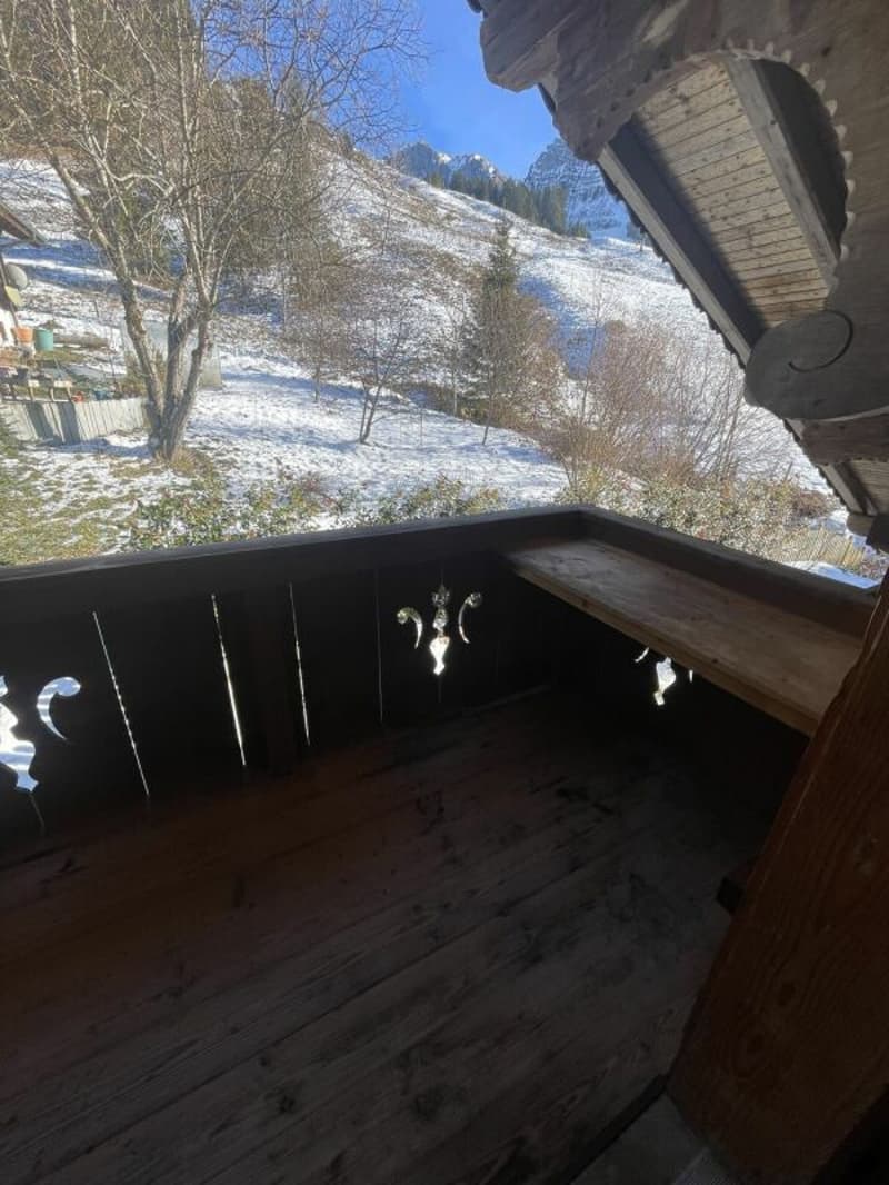 Gedeckter Balkon