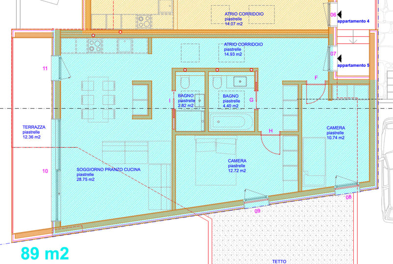 Neue 3.5-Zimmer-Wohnung im 2. Stock mit Terrasse in Minusio (4)